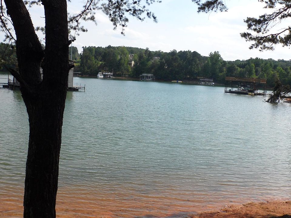view of lake from the bank