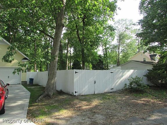 Fully fenced yard