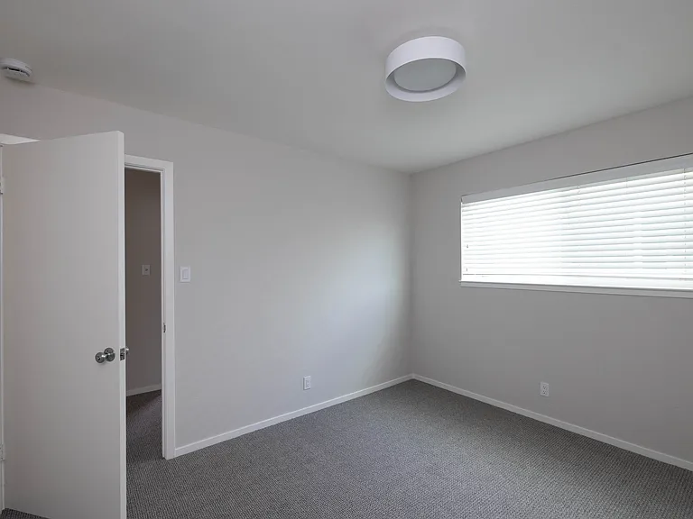Bedroom with closet
