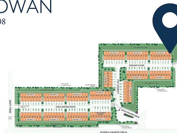 Location of this townhome within Solis Grande