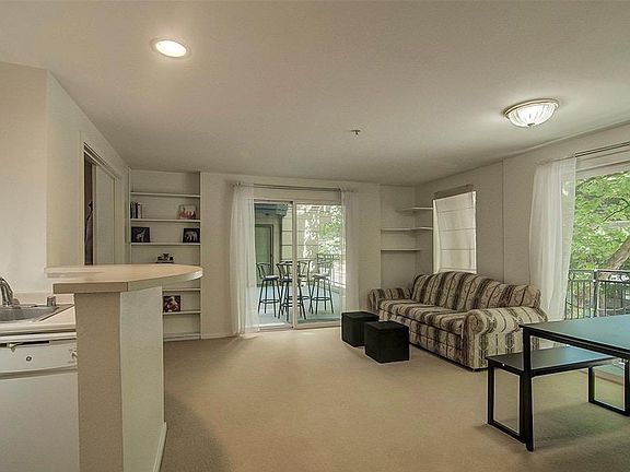 Living area (furniture not included)