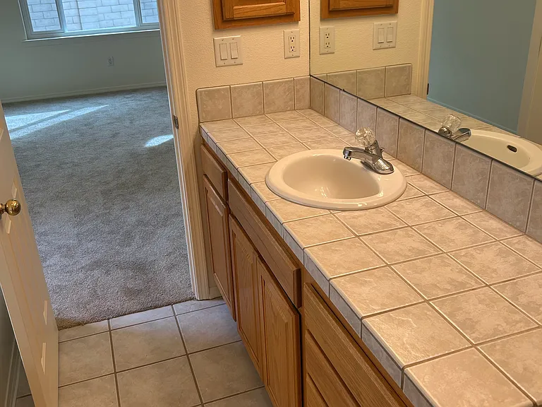 Reverse View of Master Bathroom