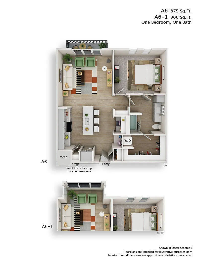 Floor plan A6