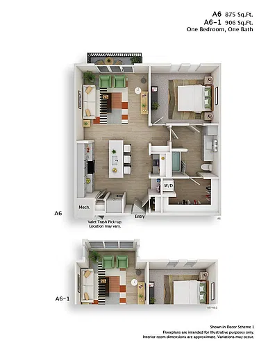 Floor plan A6