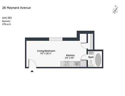 Floor plan 50109A-203