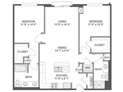Floor plan C600