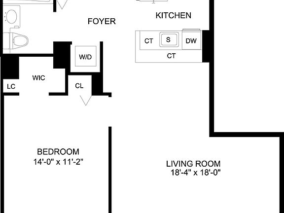 2nd image of 320 W 38th St APT 711