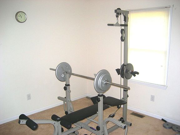 Sleep comfortably in one of the three bedrooms with lots of closet space.