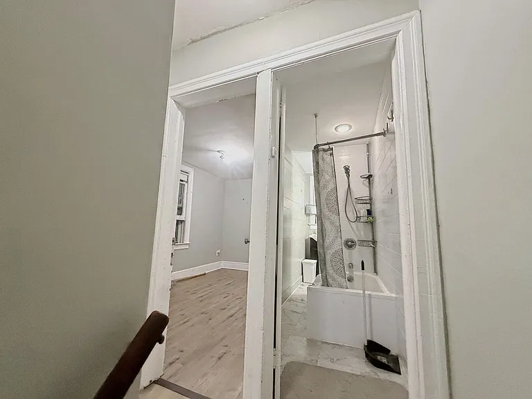 once entering second floor
