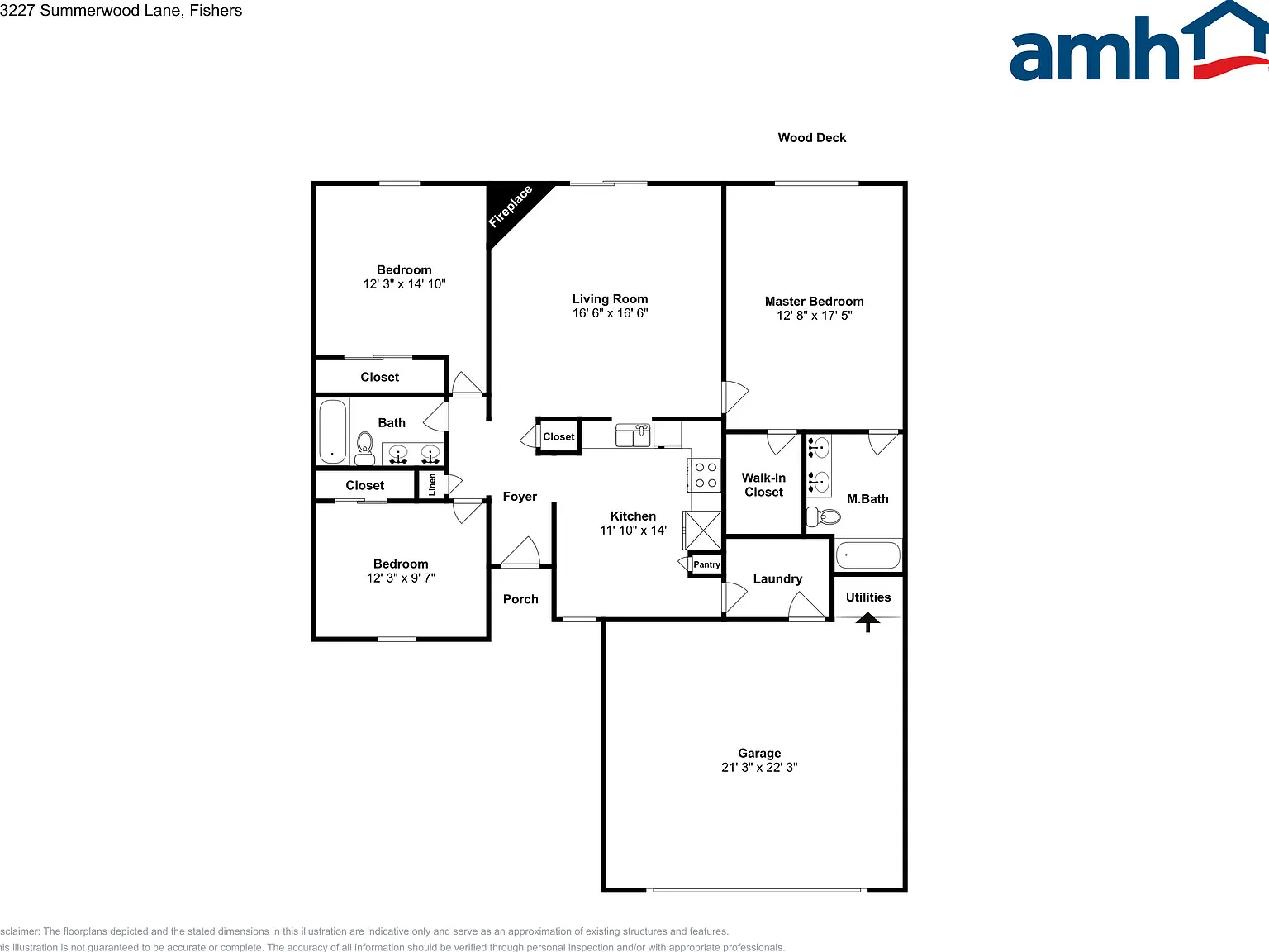 3 bed, 2.0 bath, 1419 sqft, $2,105 — Photo 2