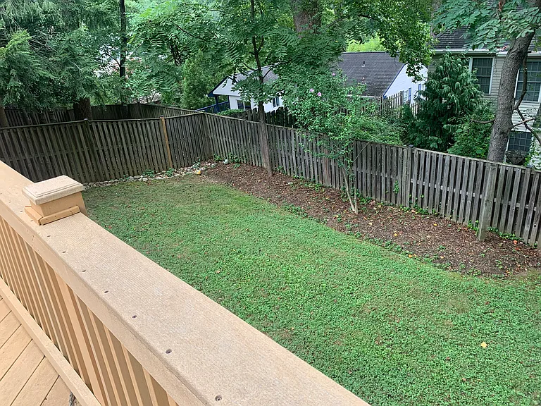 Larger fenced in back yard accessible with stairs leading from lower level deck. Yeah, did we mention the outdoor living opportunities of this home? Expansive multi level decks plus large grass back yard enable outdoor parties or endless family fun