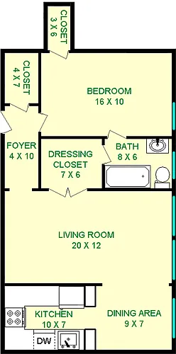 Floor plan Chive