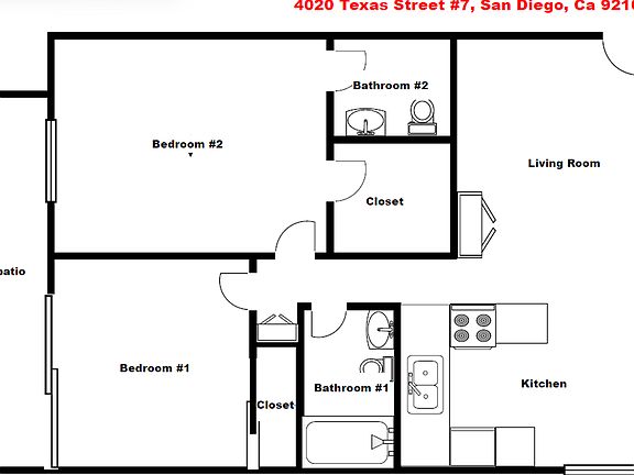 3rd image of 4020 Texas St #10