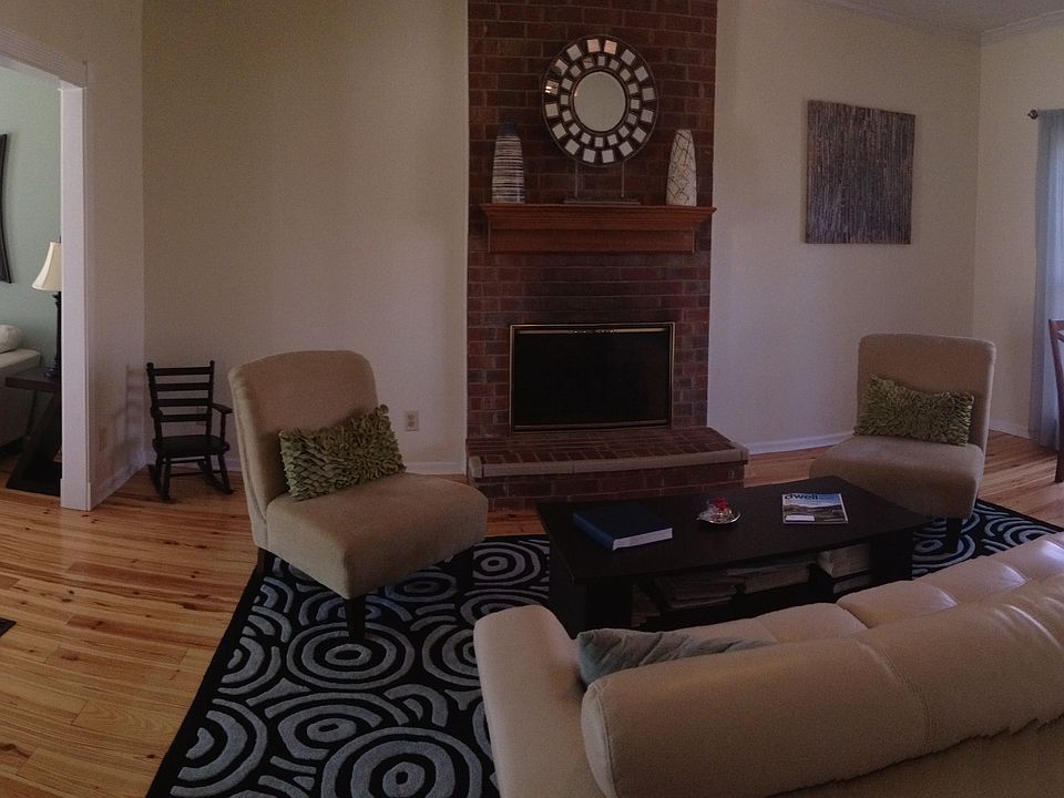 Current living/family rooms