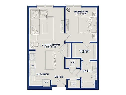 Floor plan A20