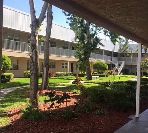 Courtyard from your door