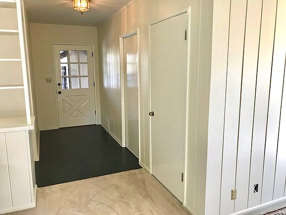 Entryway and closets