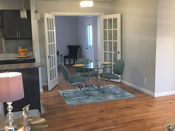 Open living/dining area off kitchen