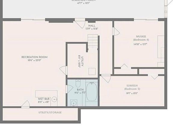 Floor Plan - Lower Level