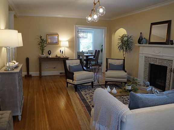 Living Room, facing dining room