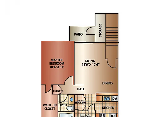 Floor plan Arches