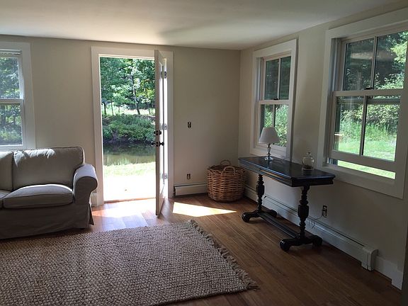 Living room looking out onto the deck