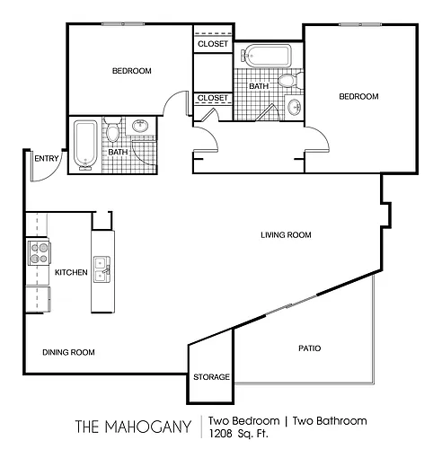 Floor plan B3