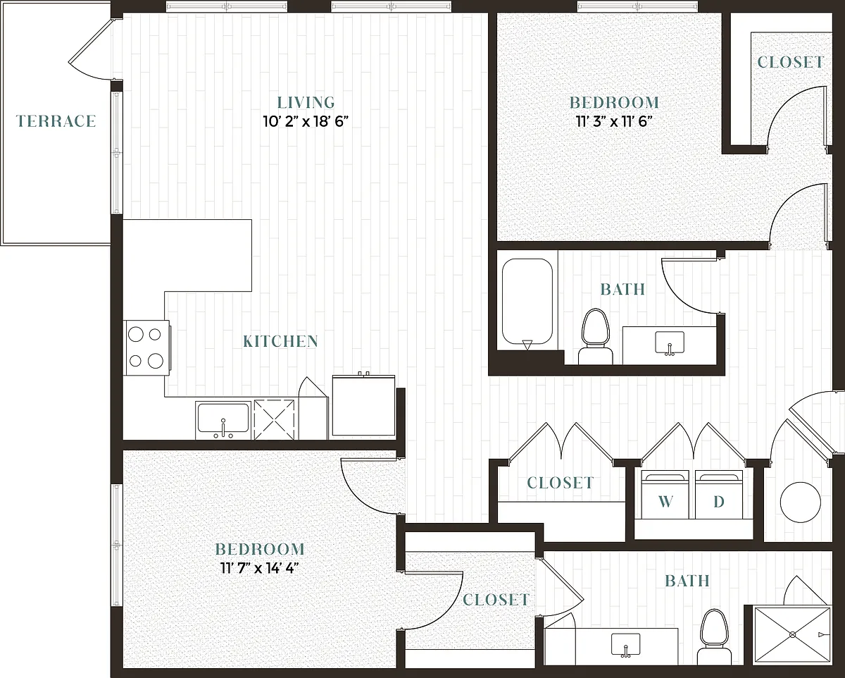 Floor plan B4