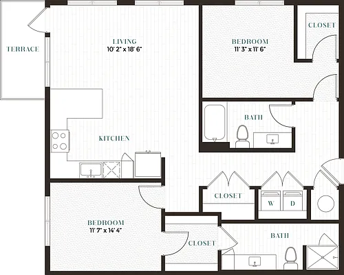 Floor plan B4