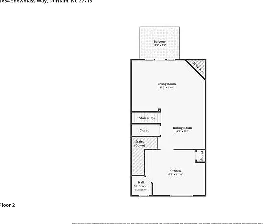2 bed, 2.5 bath, 1932 sqft, $1,845 — Photo 4
