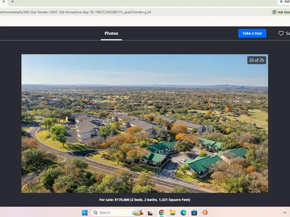 300 Out Yonder Unit 170, Horseshoe Bay, TX 78657