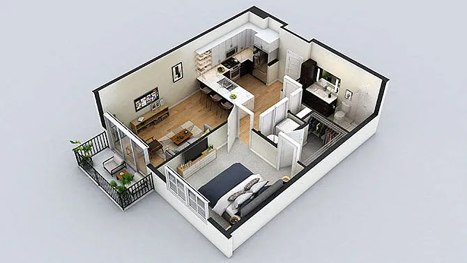 Floor plan Grays 1