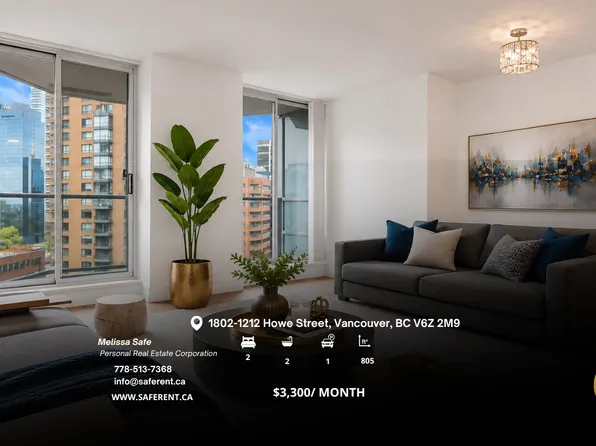 1212 Howe St #1802, Vancouver, BC V6Z 2M9