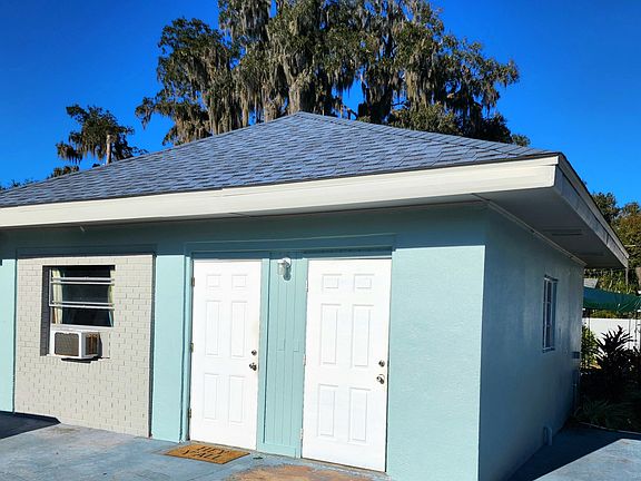 Apartment door is on the left, laundry room door on the right