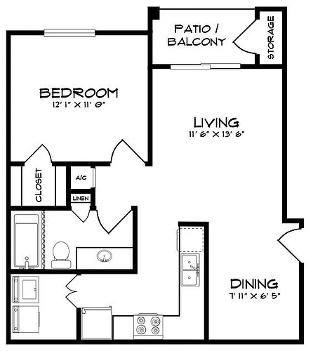 Floor plan A1
