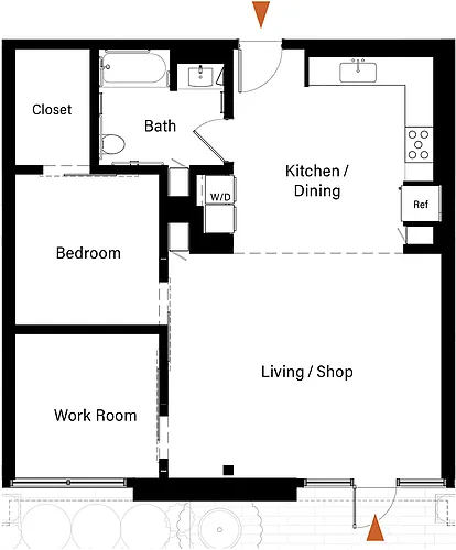 Floor plan W2
