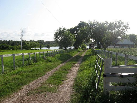 Long Driveway to the House