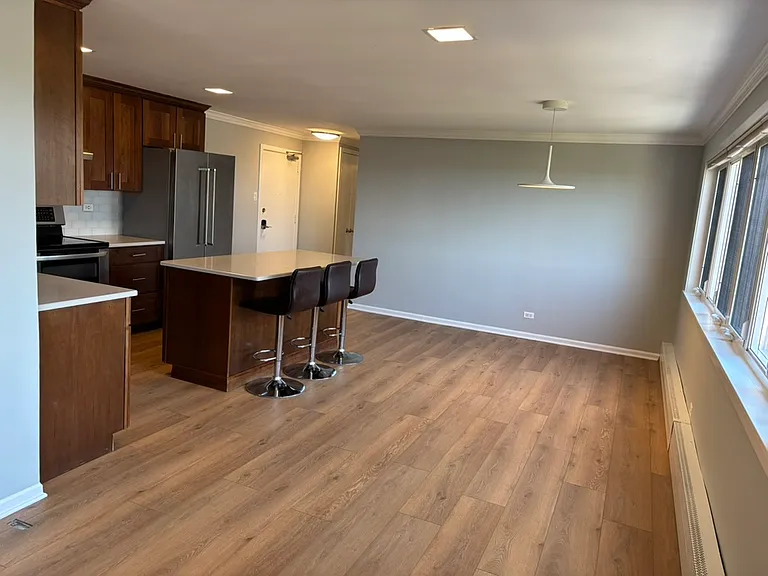 Kitchen - Front Door Visible