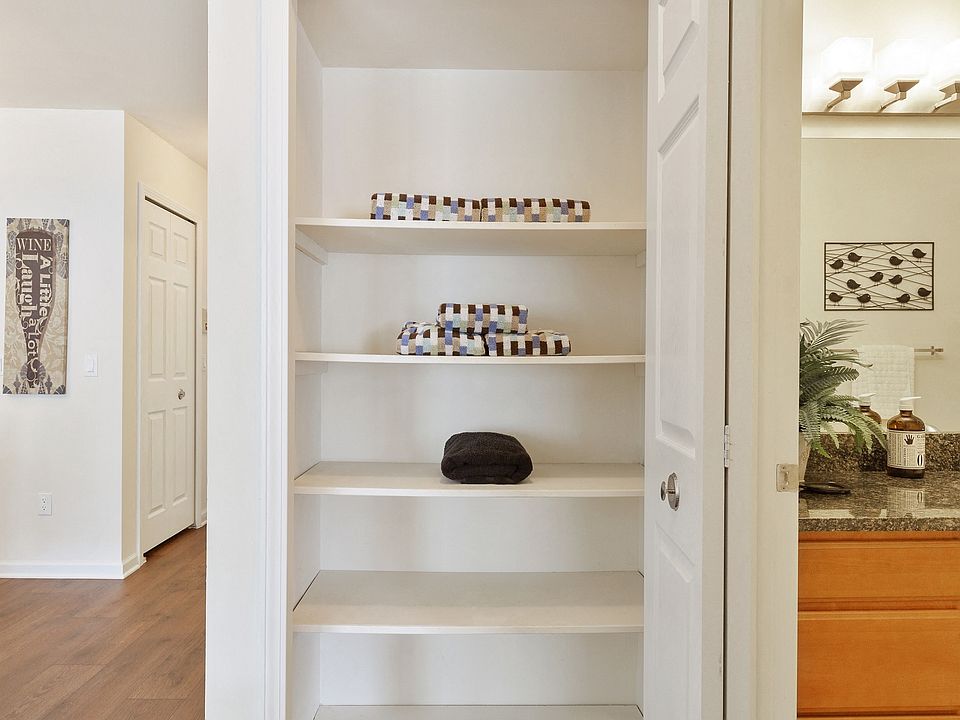 Large Linen Closet at Lakeside Village Apartments Clinton Township Michigan