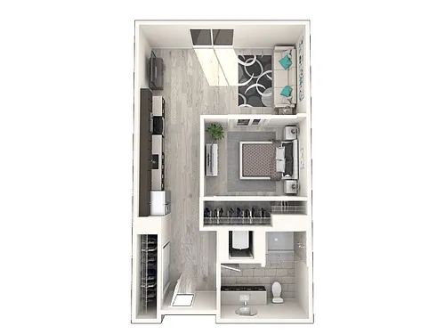 Floor plan Clarke