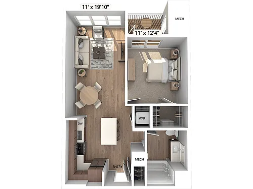Floor plan AM14