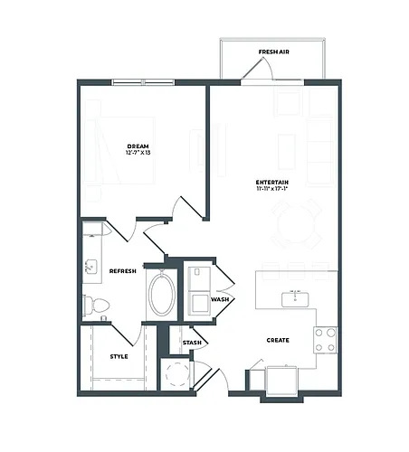 Floor plan A1