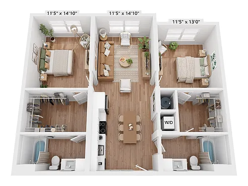 Floor plan B4