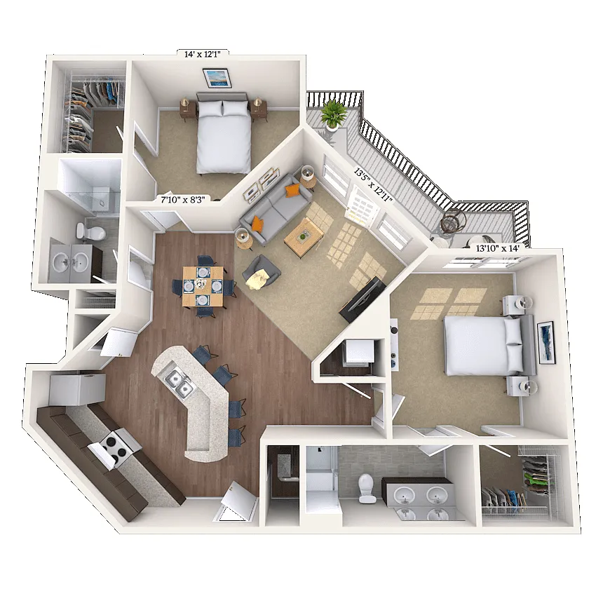 Floor plan 22C