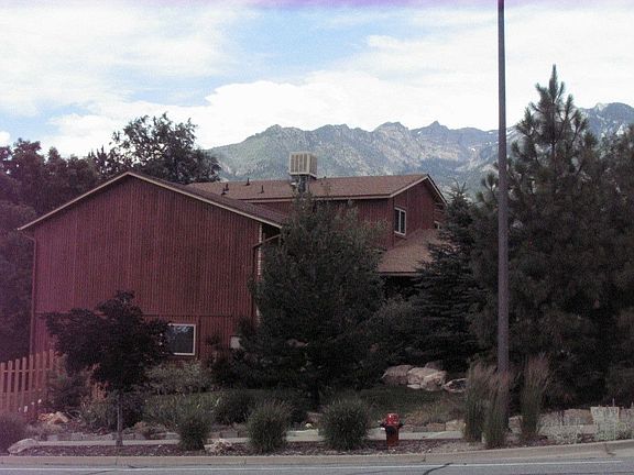 West side of home