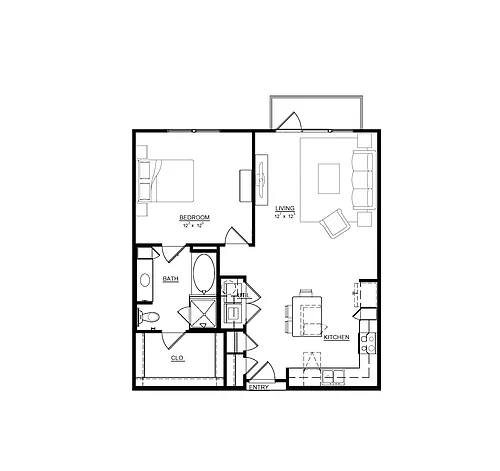 Floor plan A5 Iris