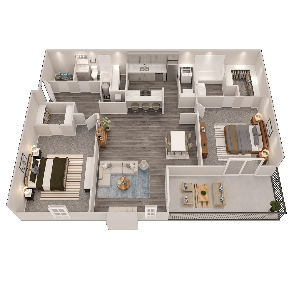 Floor plan Emery - Renovated