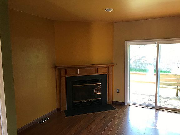 Family room with fireplace