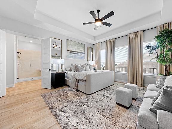 Incredible master bedroom.