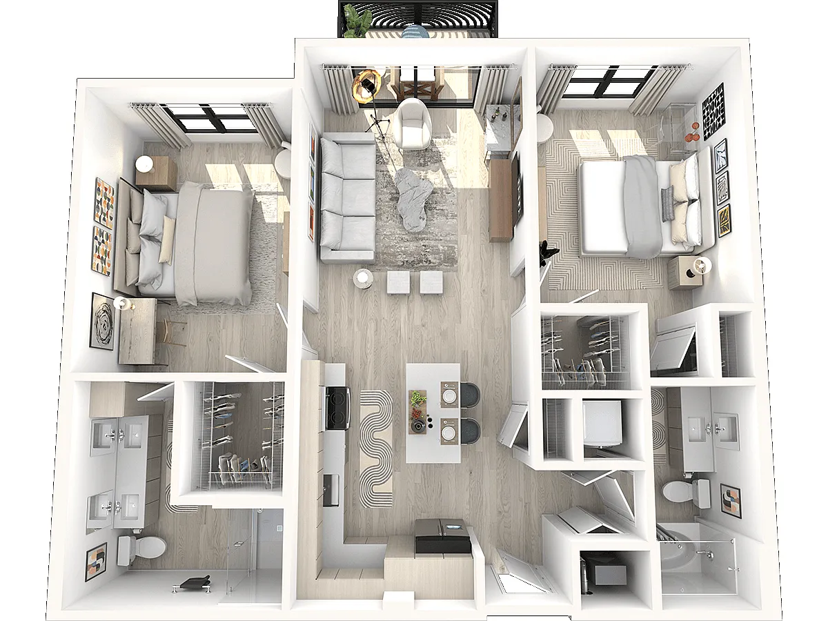 Floor plan B6 Nirvana